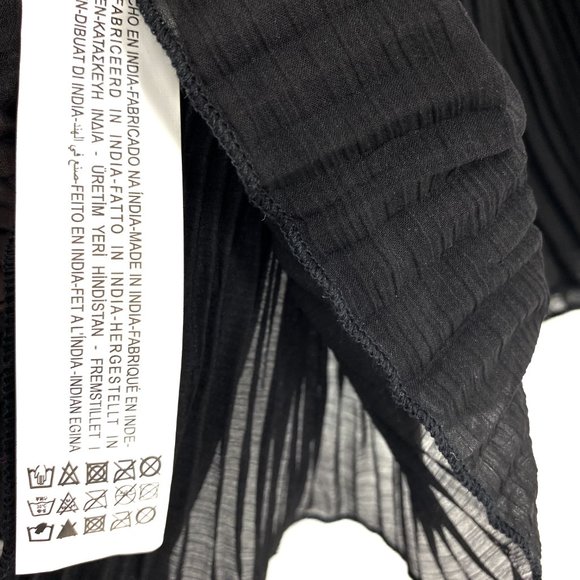 ZARA Combined Pleated Blouse NWT - Picture 16 of 16